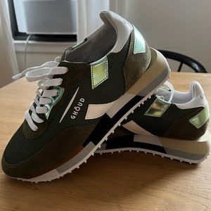 Ghoud Olive Green Sneakers